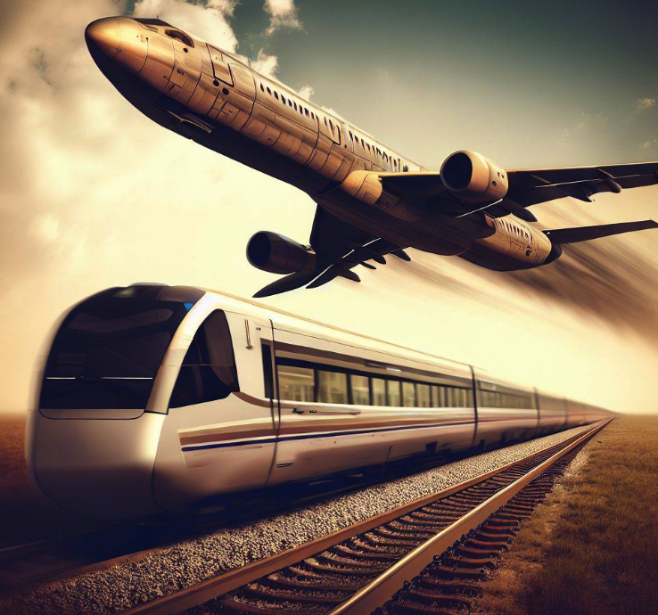 Taking Flight or Rails: An In-Depth Analysis of Airplane vs. Train Travel